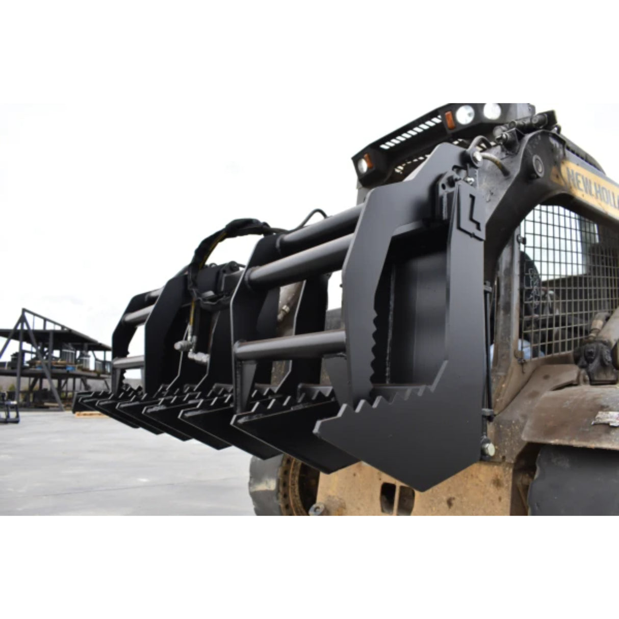 Loflin Fabrication Compact Tractor Vertical Root Grapple