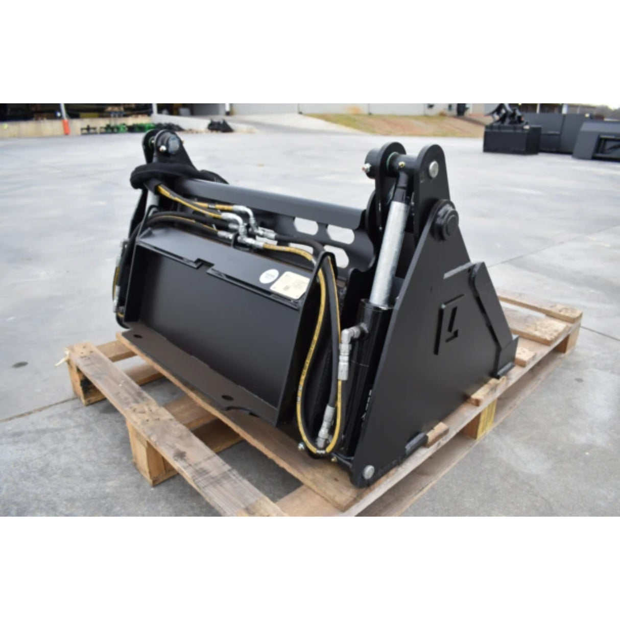 Loflin Fabrication Mini Skid Steer & Compact Tractor 4-in-1 Bucket
