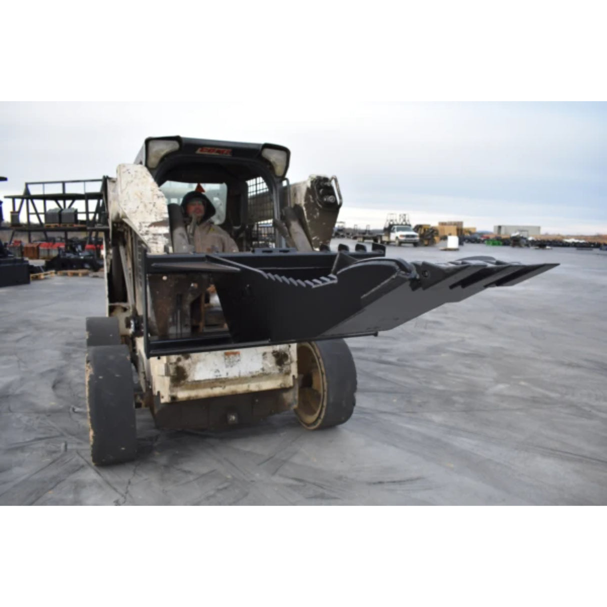 Loflin Fabrication Skid Steer Stump Bucket