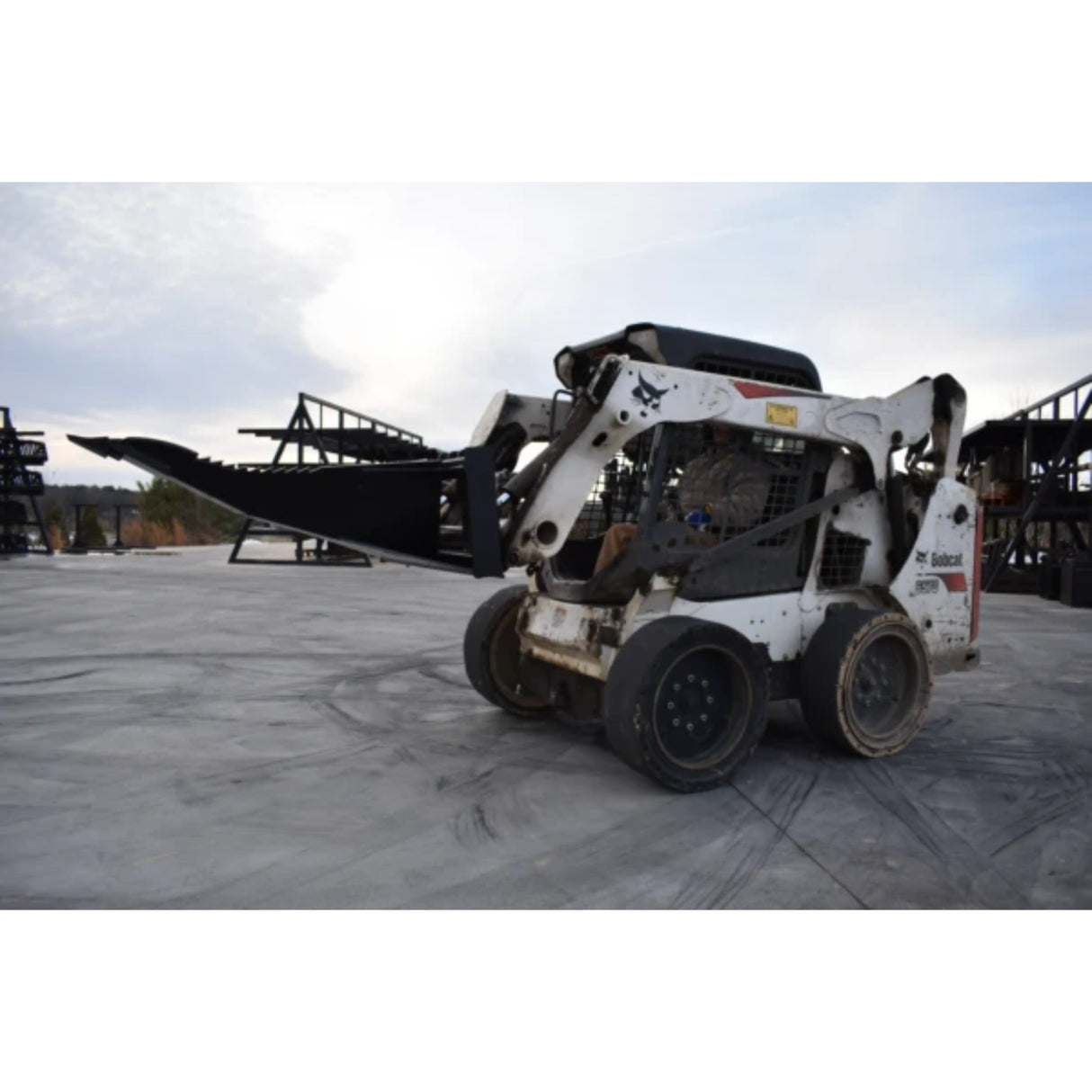 Loflin Fabrication Skid Steer Stump Bucket