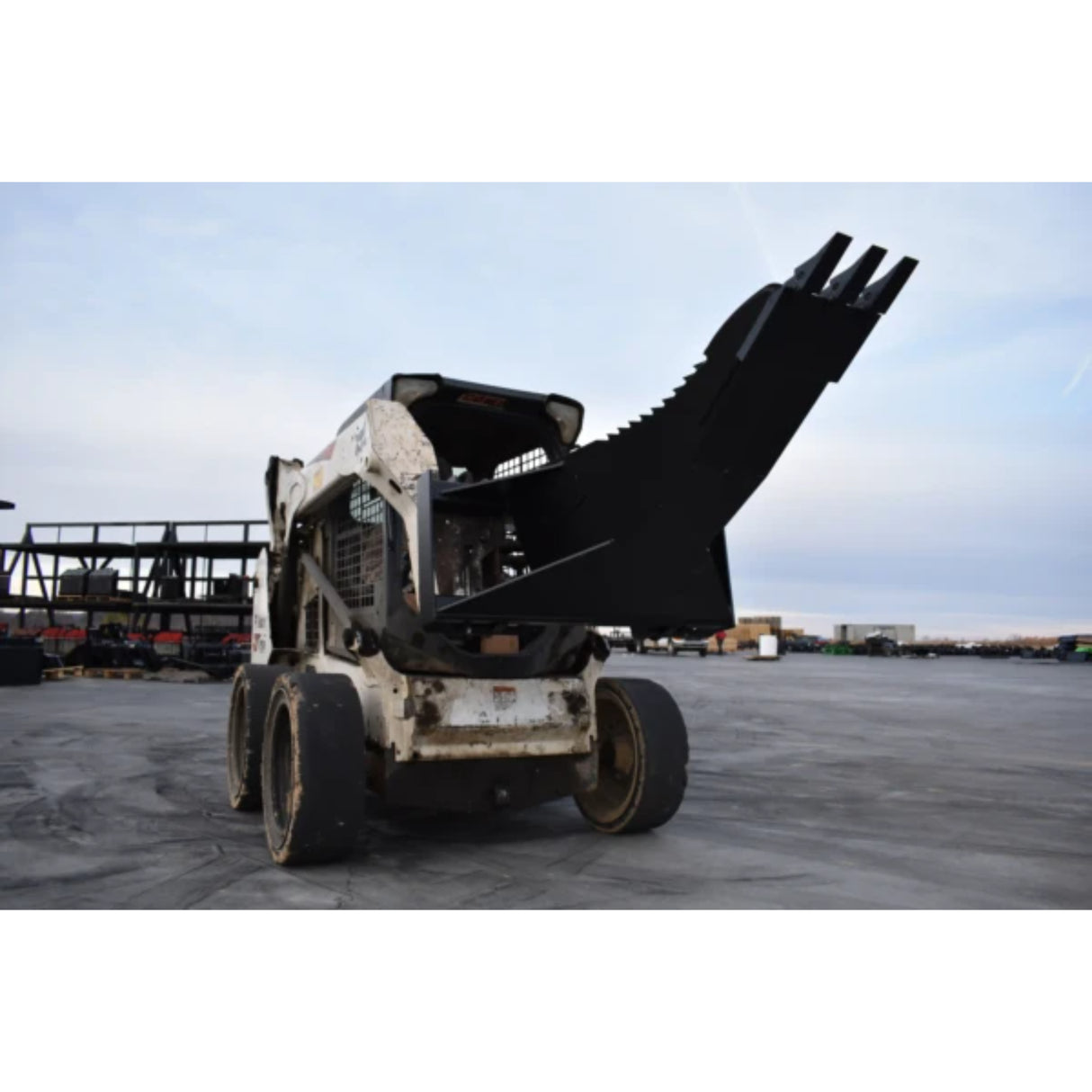 Loflin Fabrication Skid Steer Stump Bucket