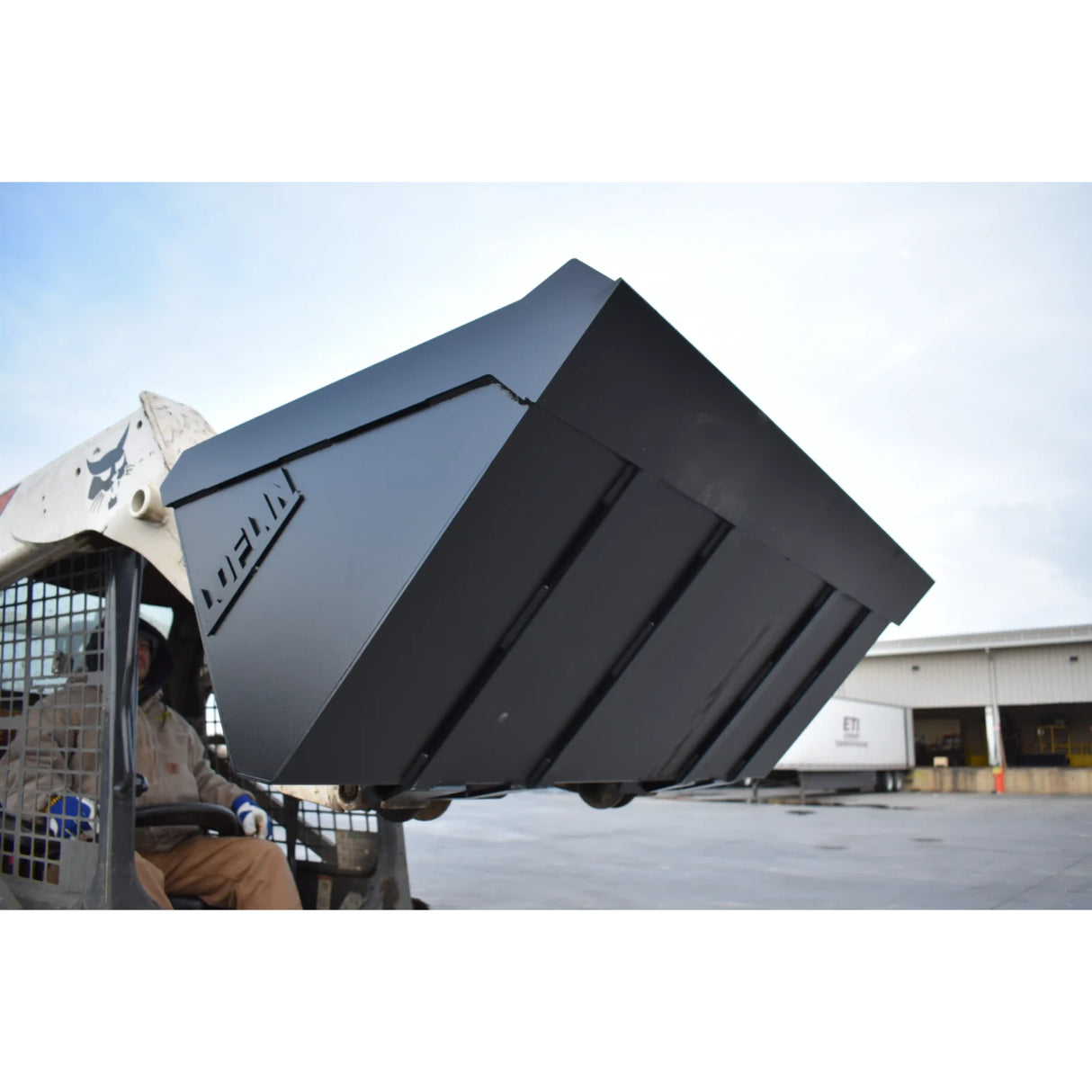 Loflin Fabrication Skid Steer Standard Duty Low Profile Bucket