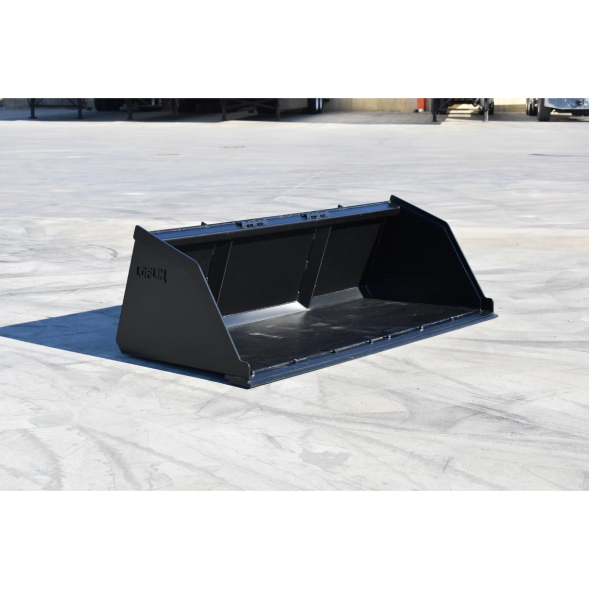 Loflin Fabrication Skid Steer Snow and Litter Bucket
