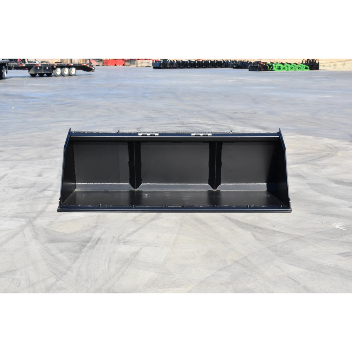 Loflin Fabrication Skid Steer Snow and Litter Bucket