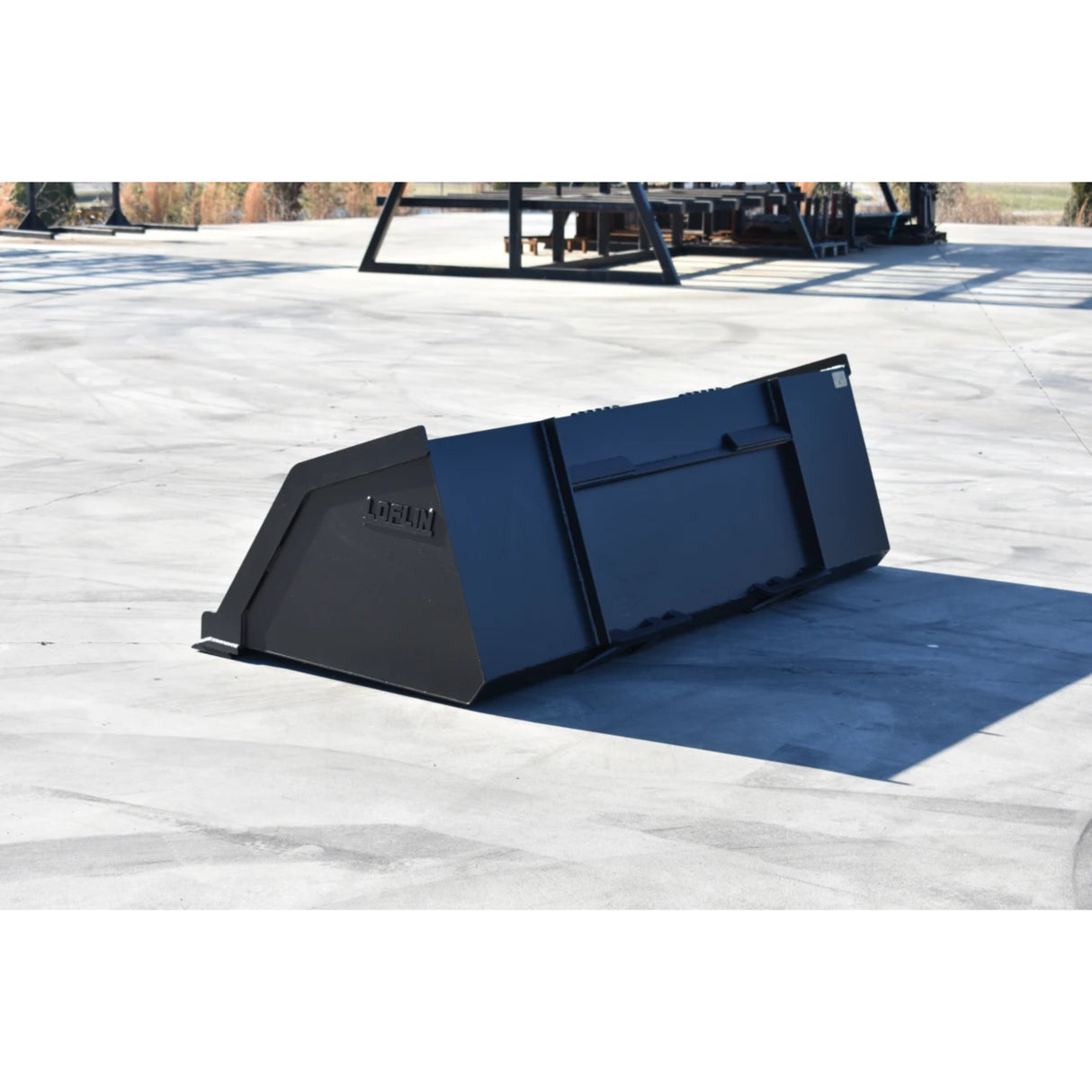 Loflin Fabrication Skid Steer Snow and Litter Bucket