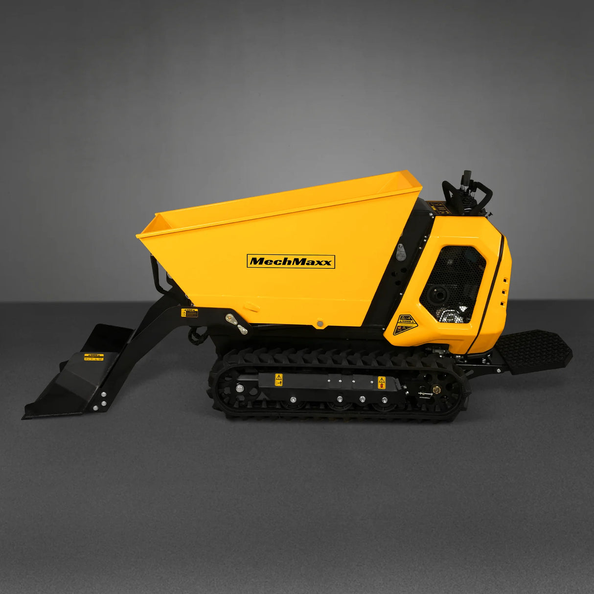 MechMaxx 1800lb 420cc Stand-On Hydraulic Track Dumper, Self-Loading, T80
