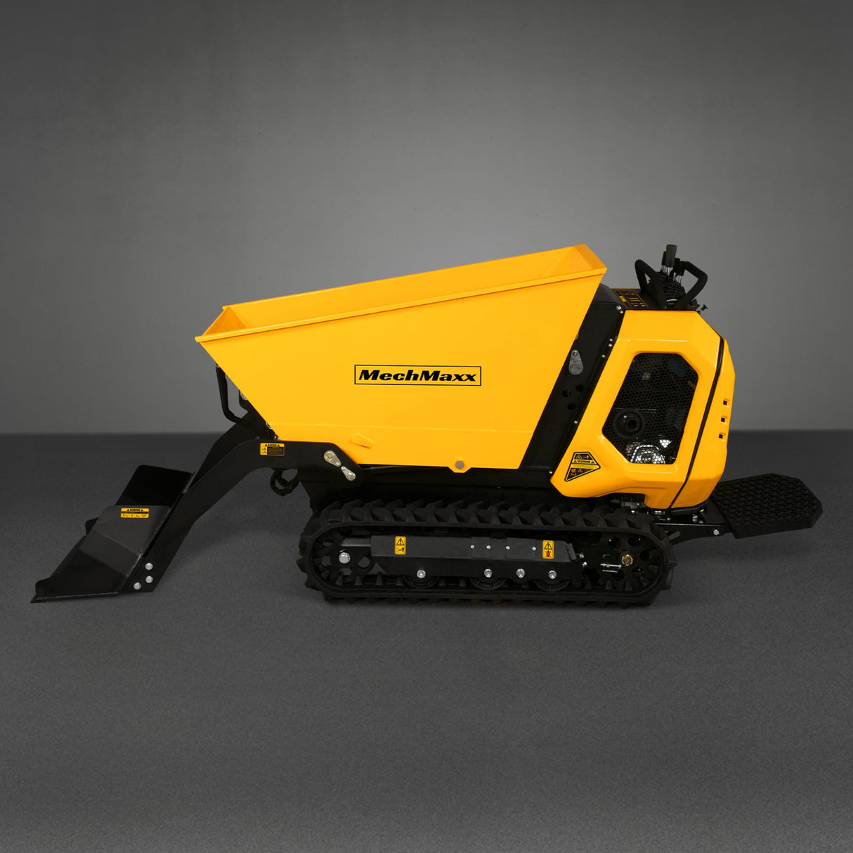MechMaxx 1800lb 420cc Stand-On Hydraulic Track Dumper, Self-Loading, T80