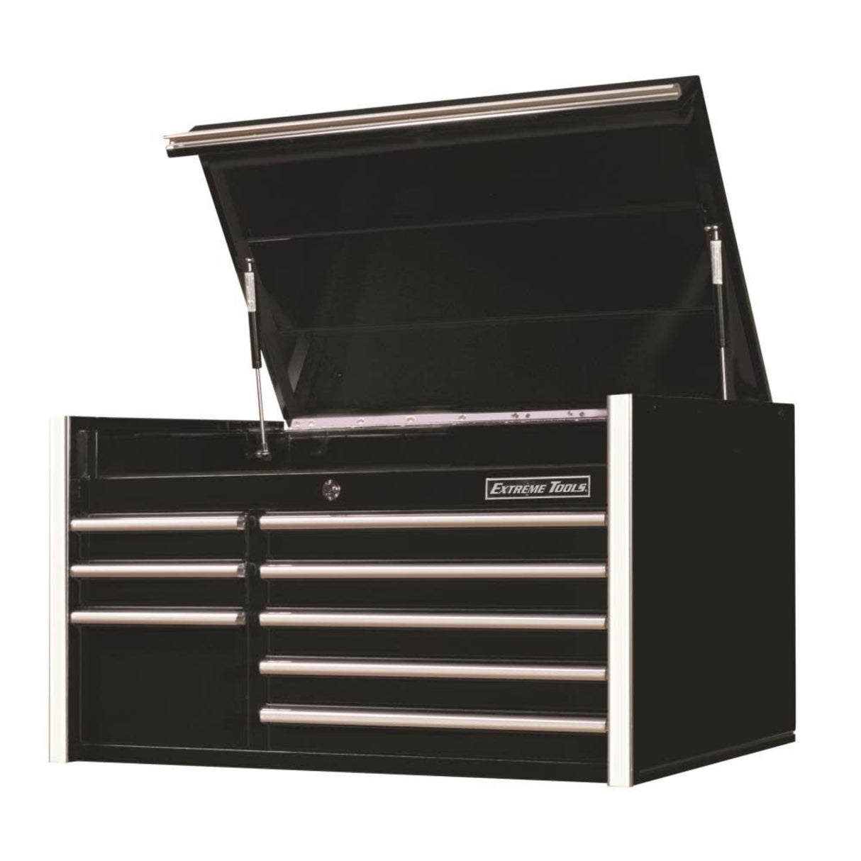Extreme Tools RX Series 41in W x 25in D 8-Drawer Top Chest, Black