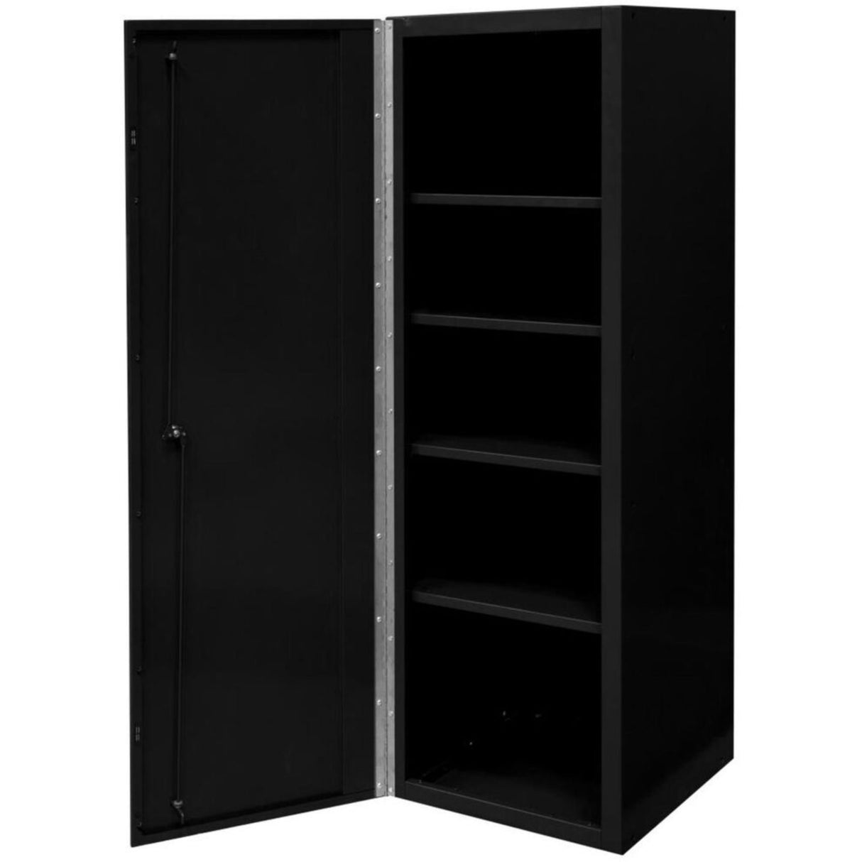Extreme Tools DX Series 19in W x 21in D 4-Shelf Deep Side Locker, Matte Black