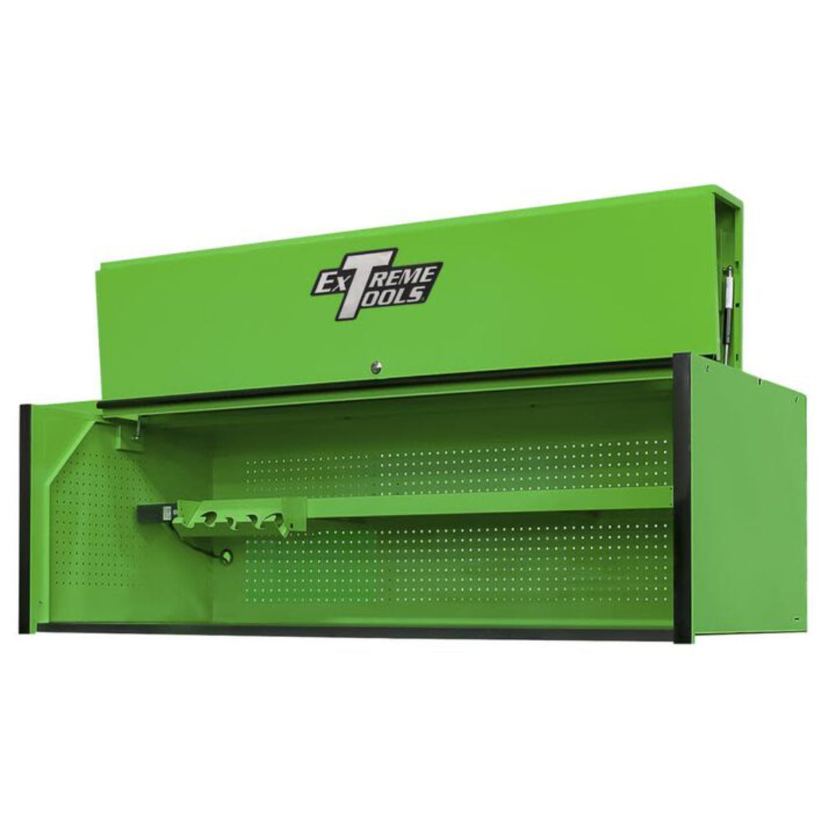 Extreme Tools RX Series 72in W x 30in D Extra Deep Hutch, Green/Black