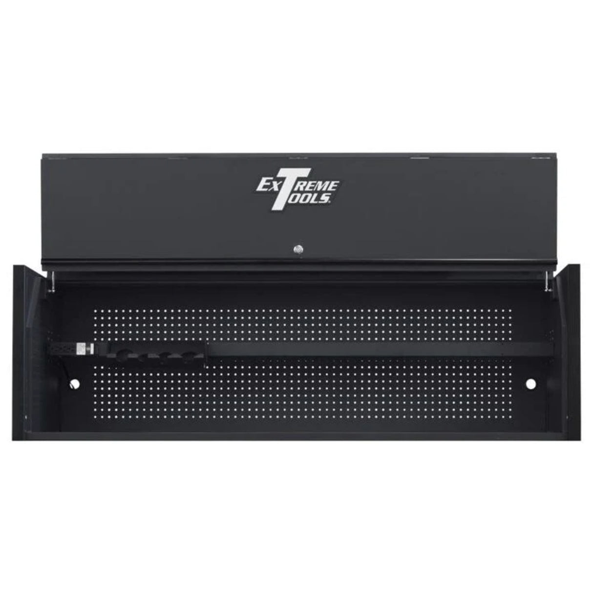 Extreme Tools RX Series 72in W x 30in D Extra Deep Hutch, Matte Black