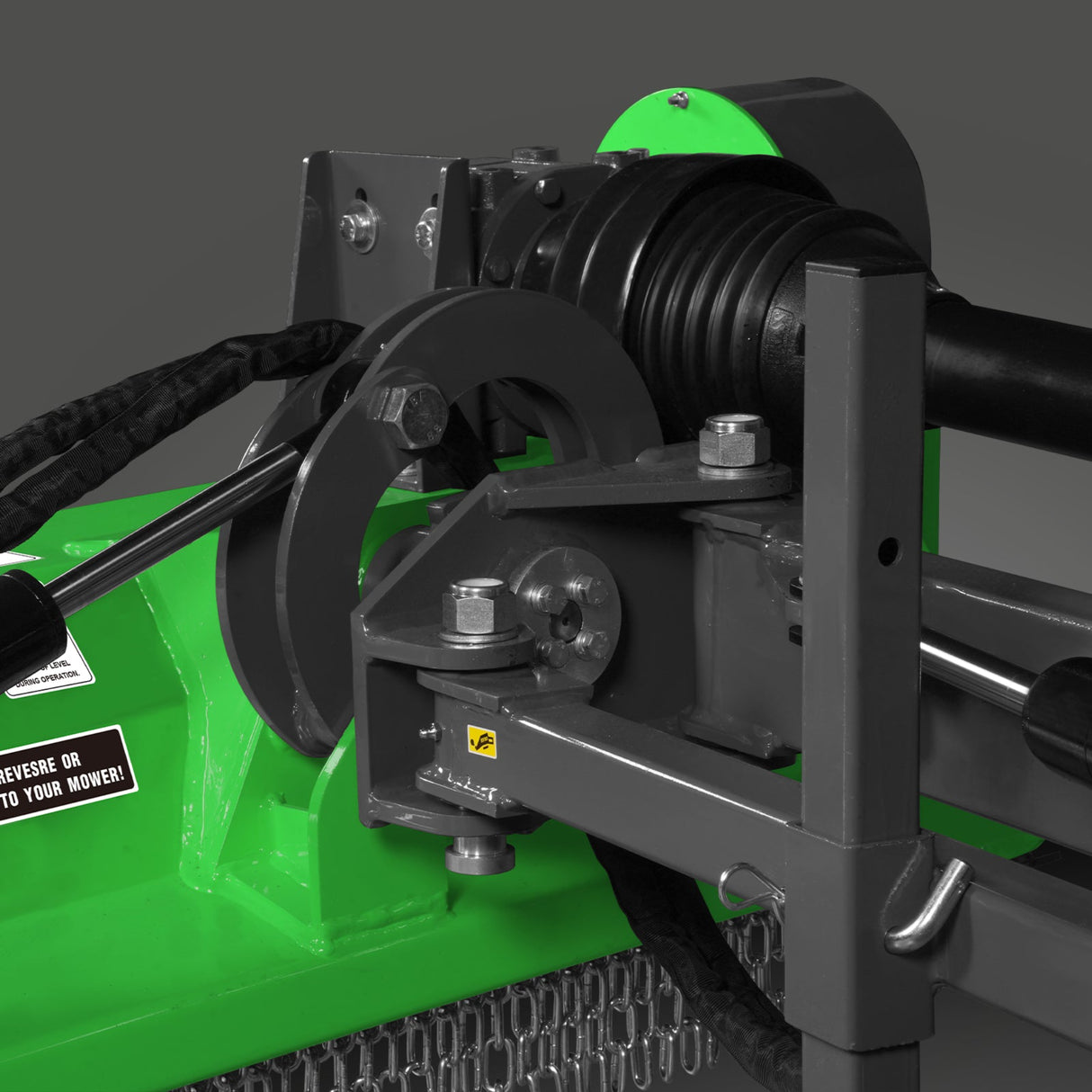 MechMaxx 65" Offset Flail Ditch Bank Mower, 3-Point, 30-60HP, VAM65