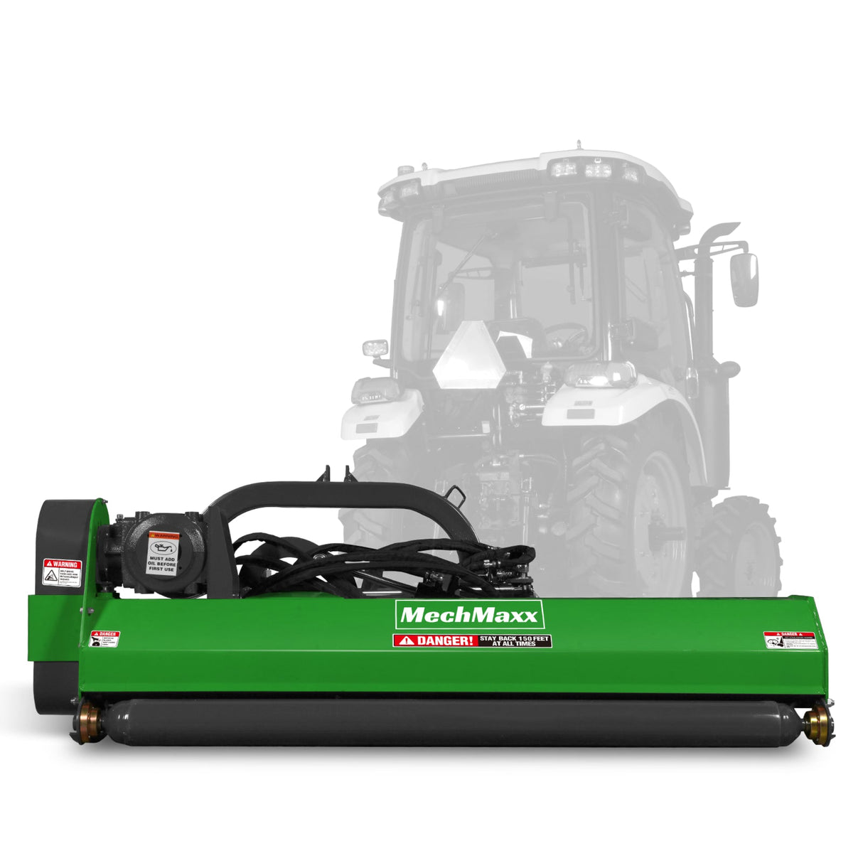 MechMaxx 65" Offset Flail Ditch Bank Mower, 3-Point, 30-60HP, VAM65