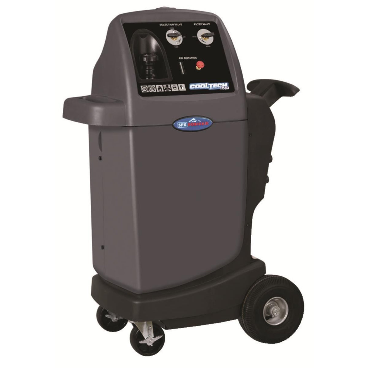 Robinair 17580 A/C System Component Flusher with Closed-Loop Solvent Circulation