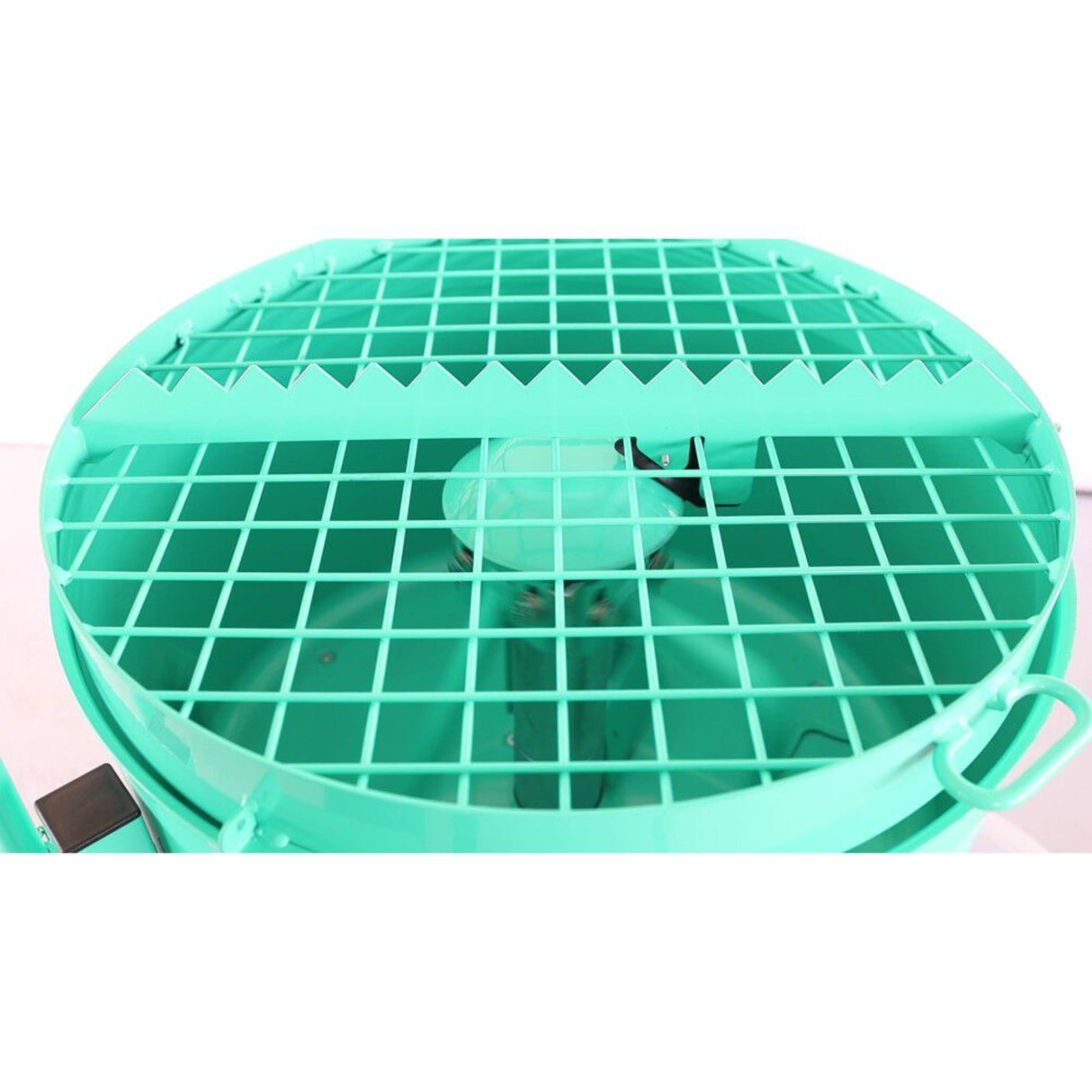 IMER Mix 120 Plus 120V 4 Cu-Ft Portable Vertical Shaft Paddle Mixer with Open Grate