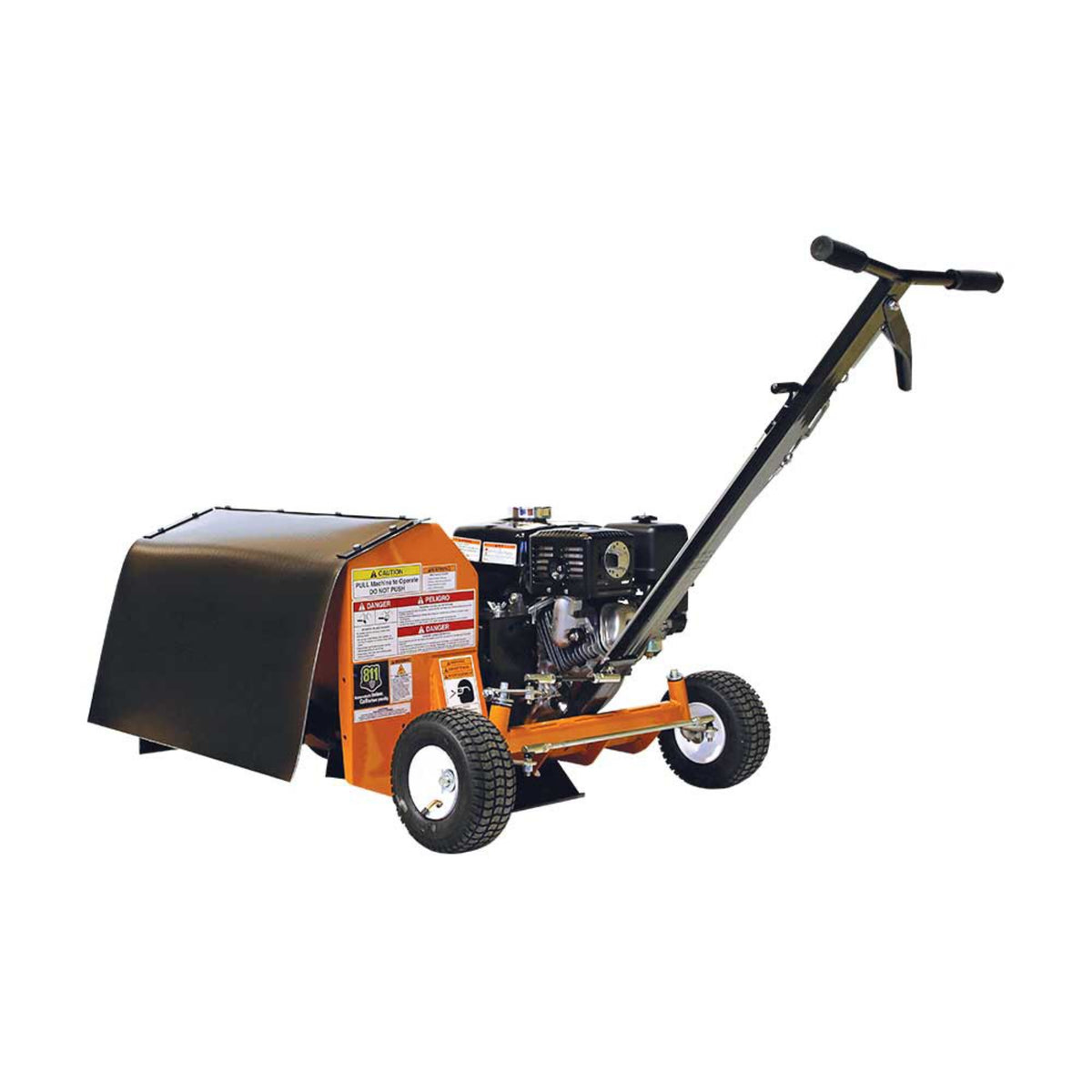 BravePro Steerable Trencher / Bed Sculptor — 5 in. Bedmaster Rotor, Honda GX270