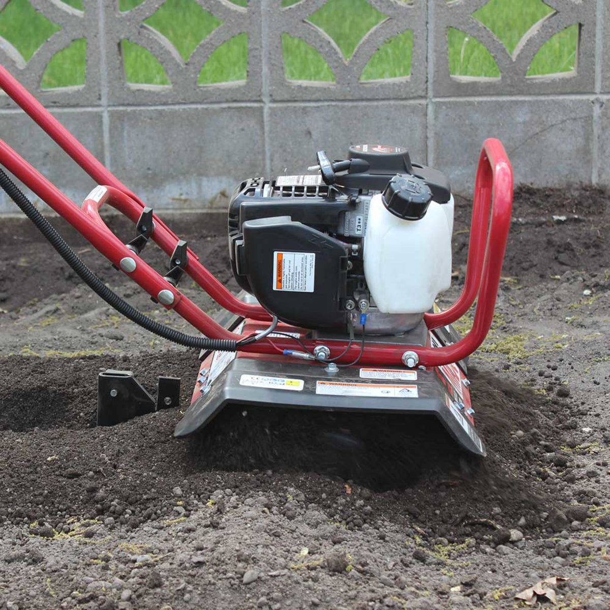 Maxim Mini Max Tiller and Cultivator, Honda GX35, Gear Drive