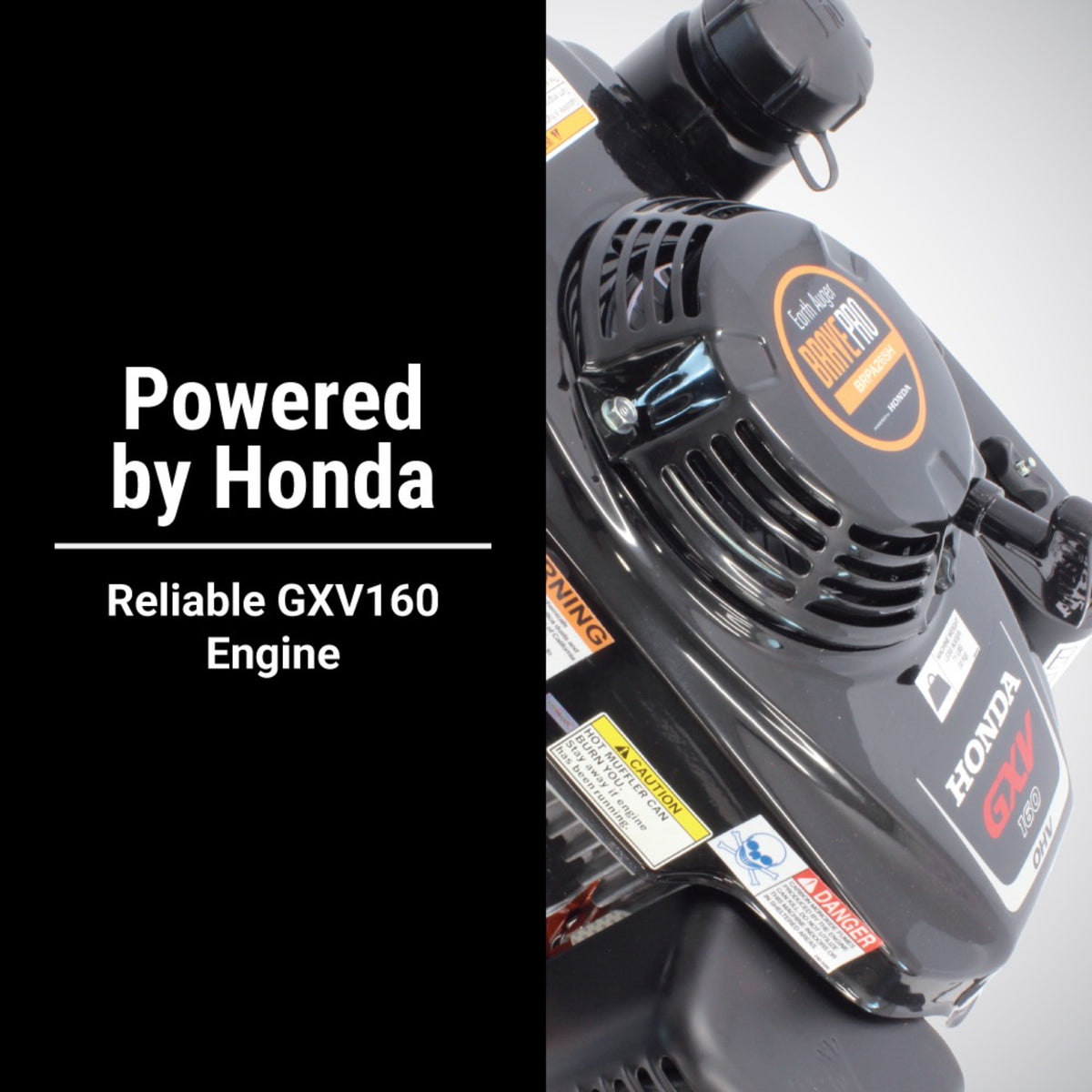 BravePro Two-Man Earth Auger — 1-3/8 in. Hex Drive, Honda GXV160