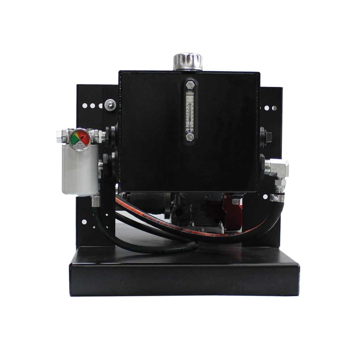 BravePro Skid Mount Hydraulic Power Pack — 3,000 PSI, 5 GPM, Honda GX390 Electric Start