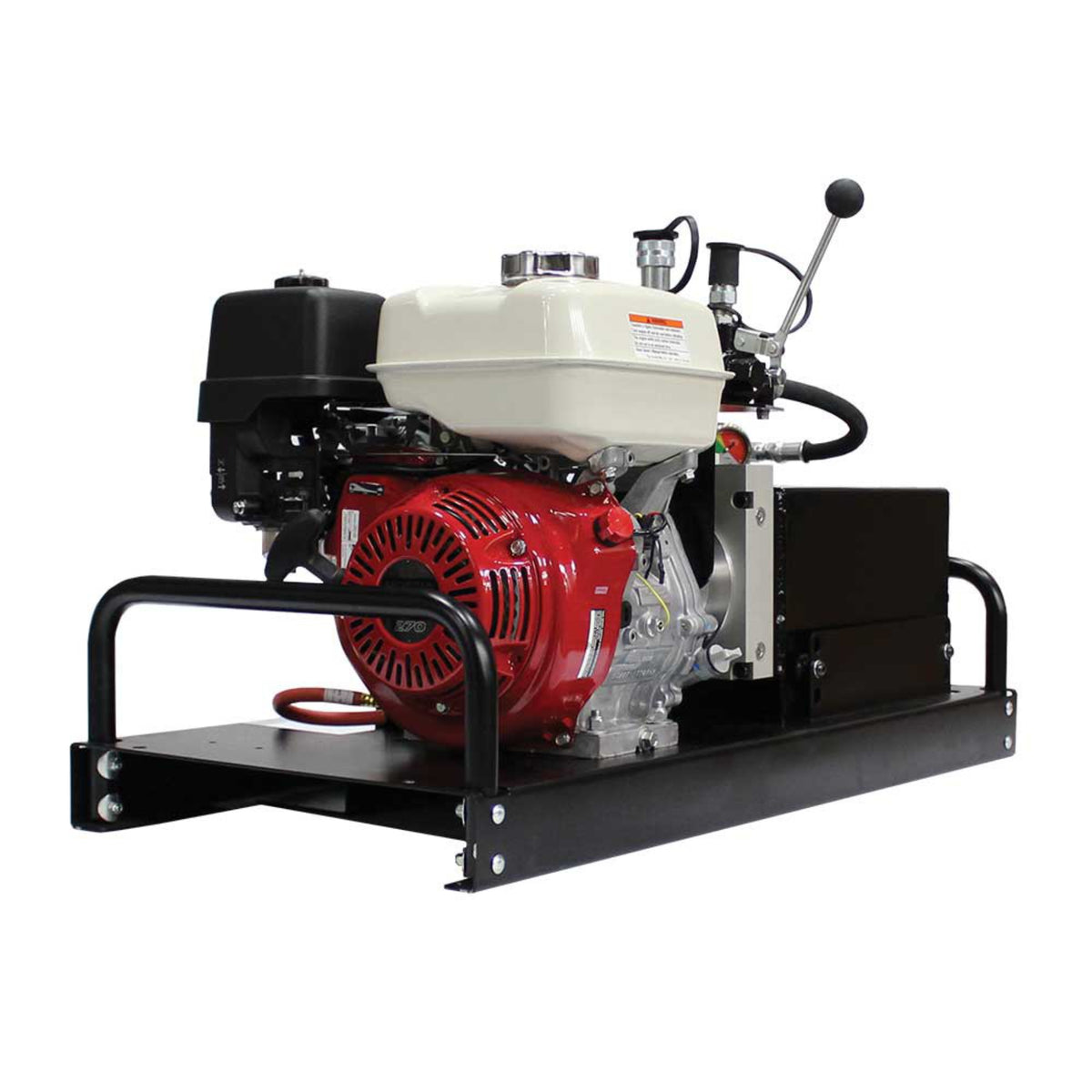 BravePro Hydra Buddy Hydraulic Power Pack — 2,000 PSI, 5.5 GPM, Honda GX270 Recoil Start