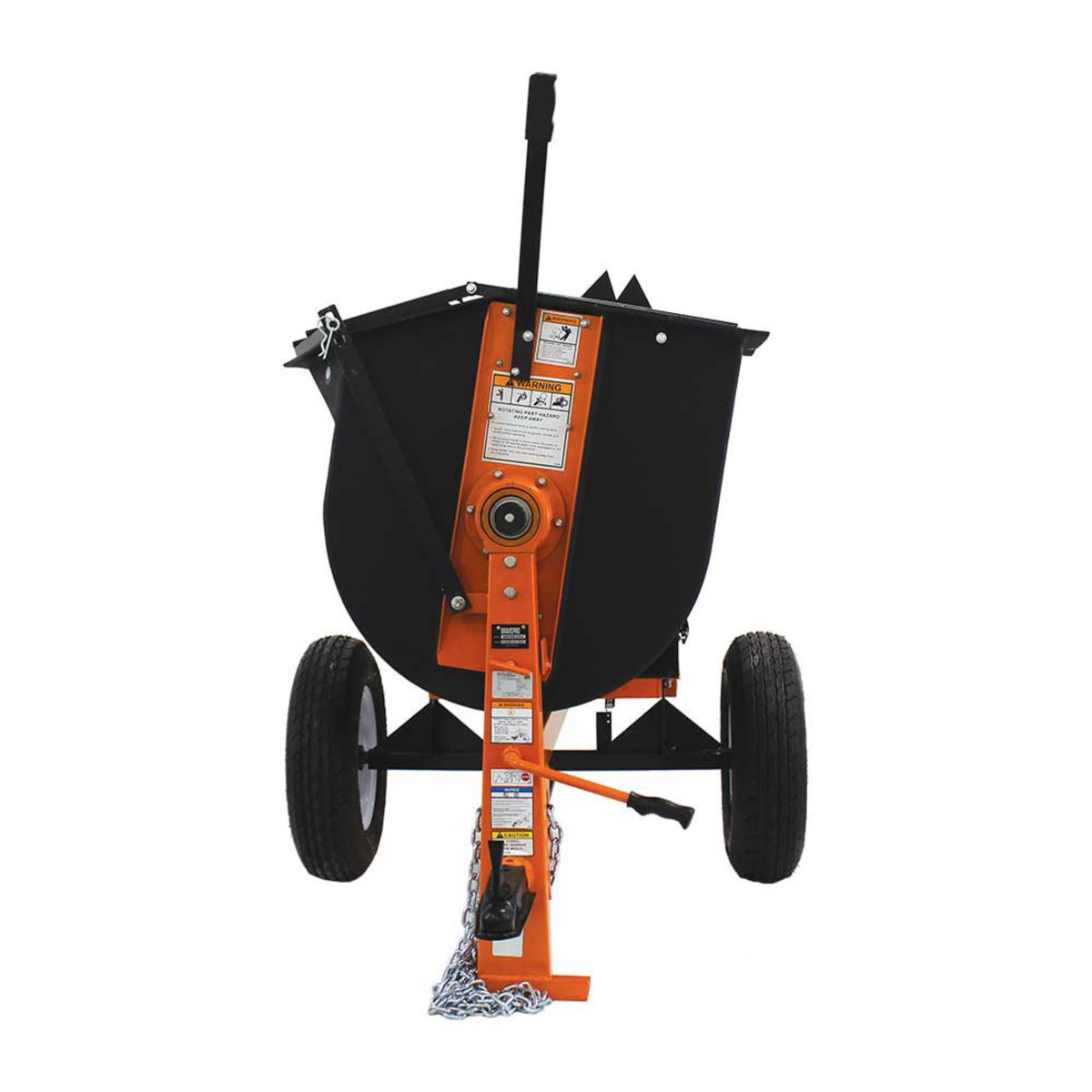 BravePro Mortar Mixer — 8 Cu. Ft. Poly Drum, Honda GX240