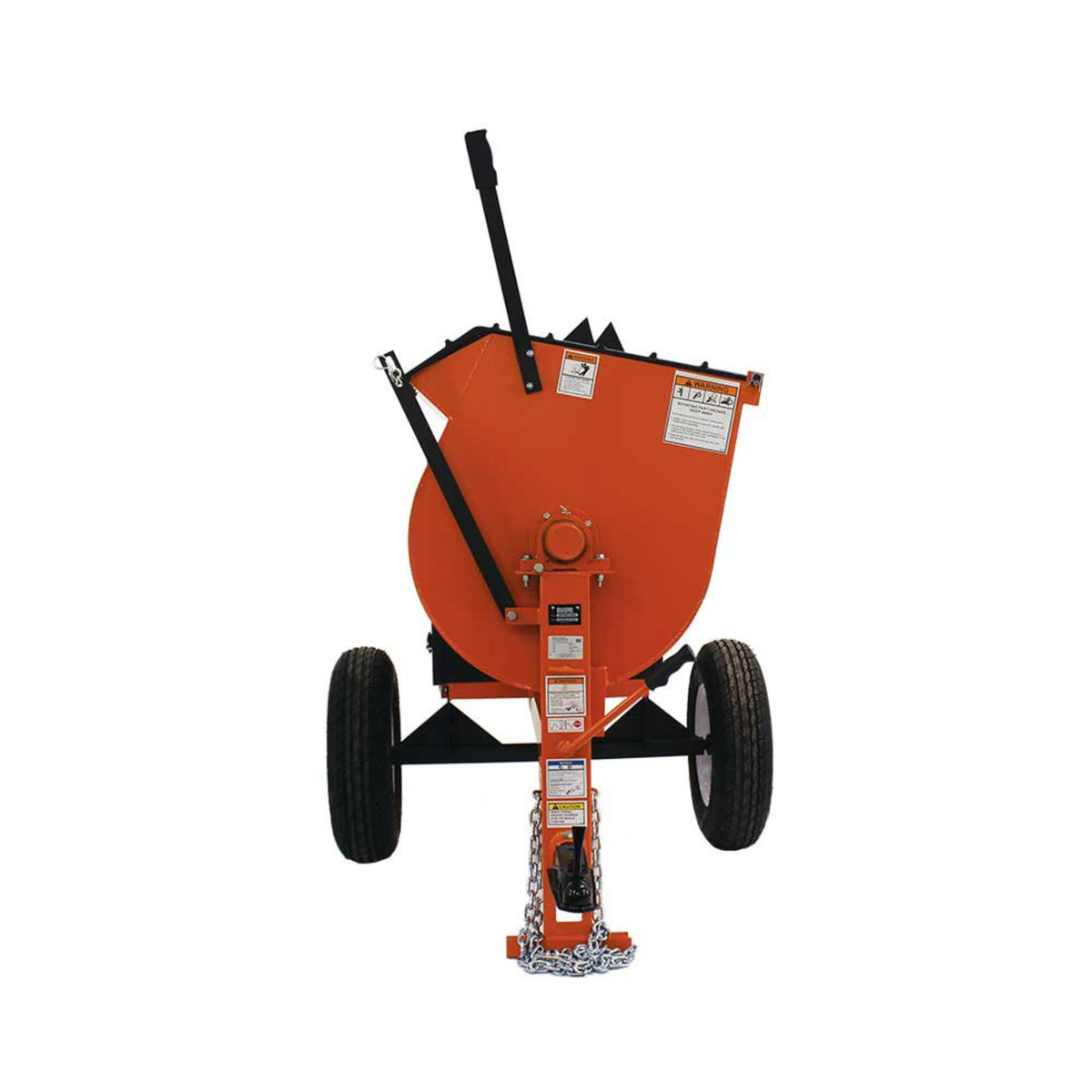 BravePro Mortar Mixer — 8 Cu. Ft. Steel Drum, Honda GX240