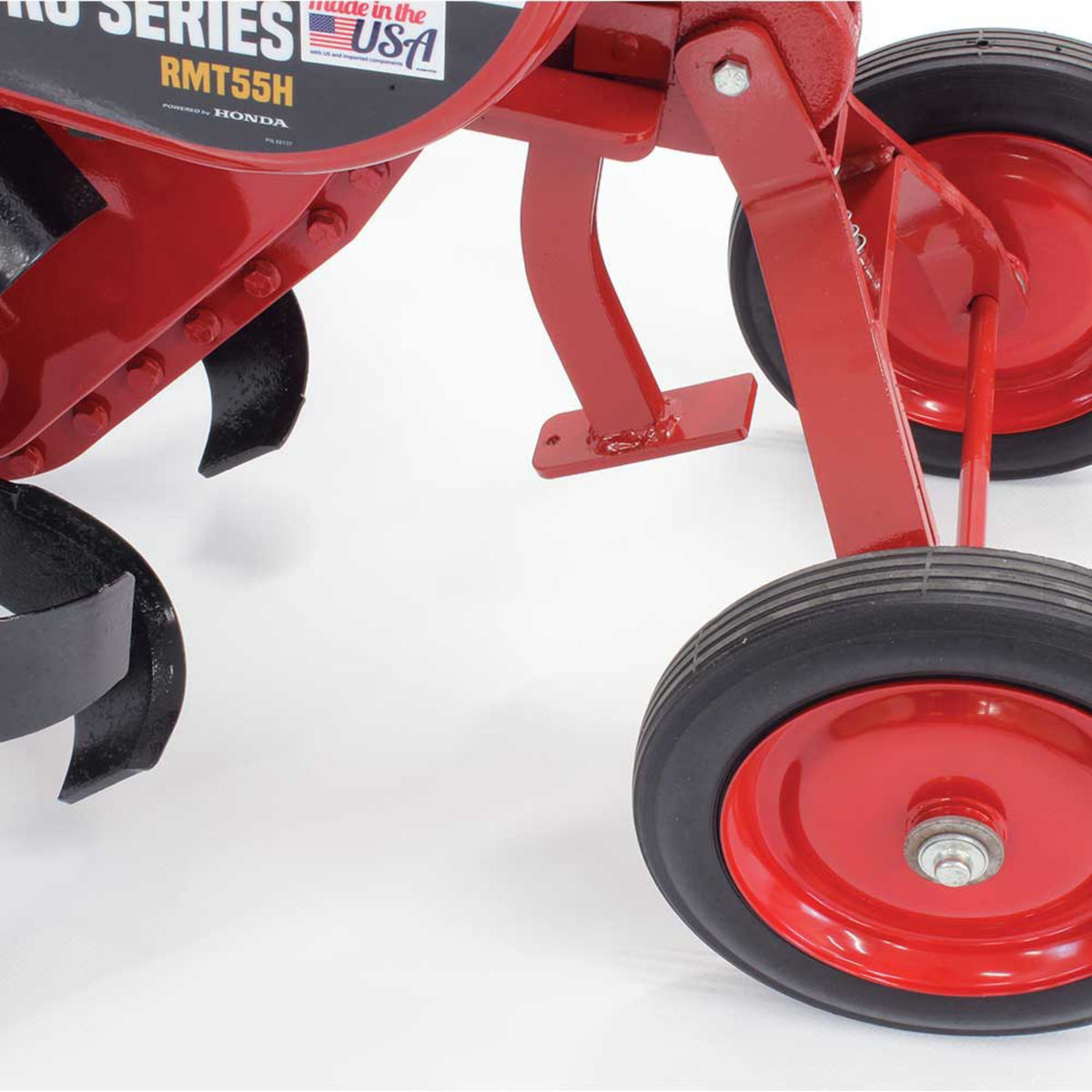 Maxim Commercial Tiller, Honda GX160, Bolt-On Replaceable Tine Blades