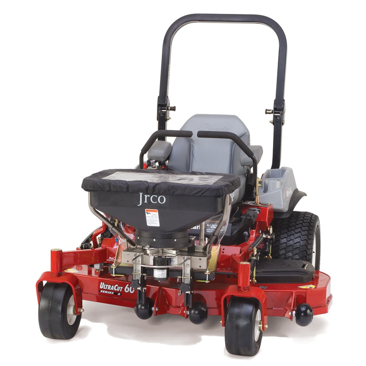 JRCO Broadcast Spreader — Front-Mount, Foot Control, Brushless Motor