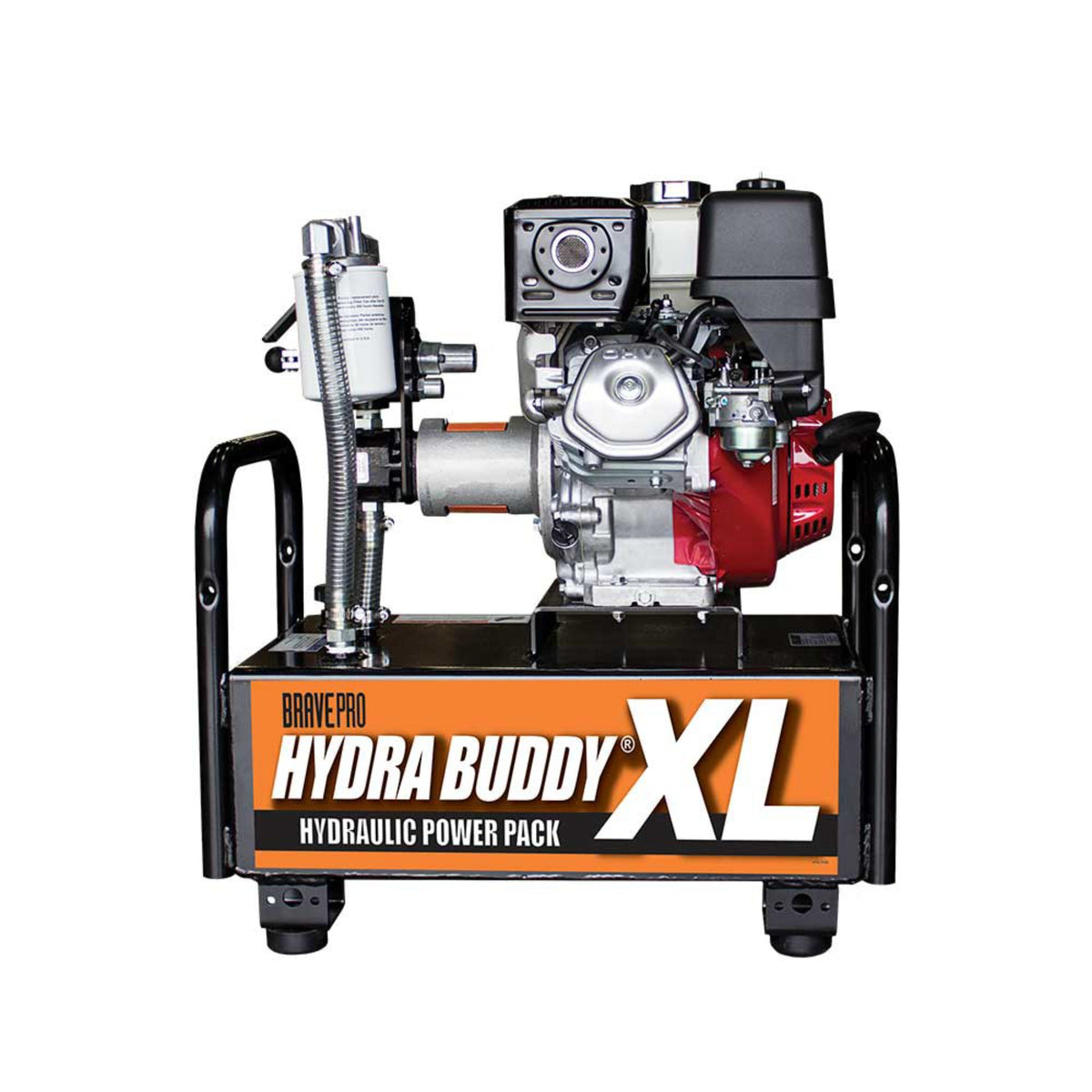 BravePro Hydra Buddy Hydraulic Power Pack — 1,500 PSI, 7 GPM, Honda GX270 Recoil Start