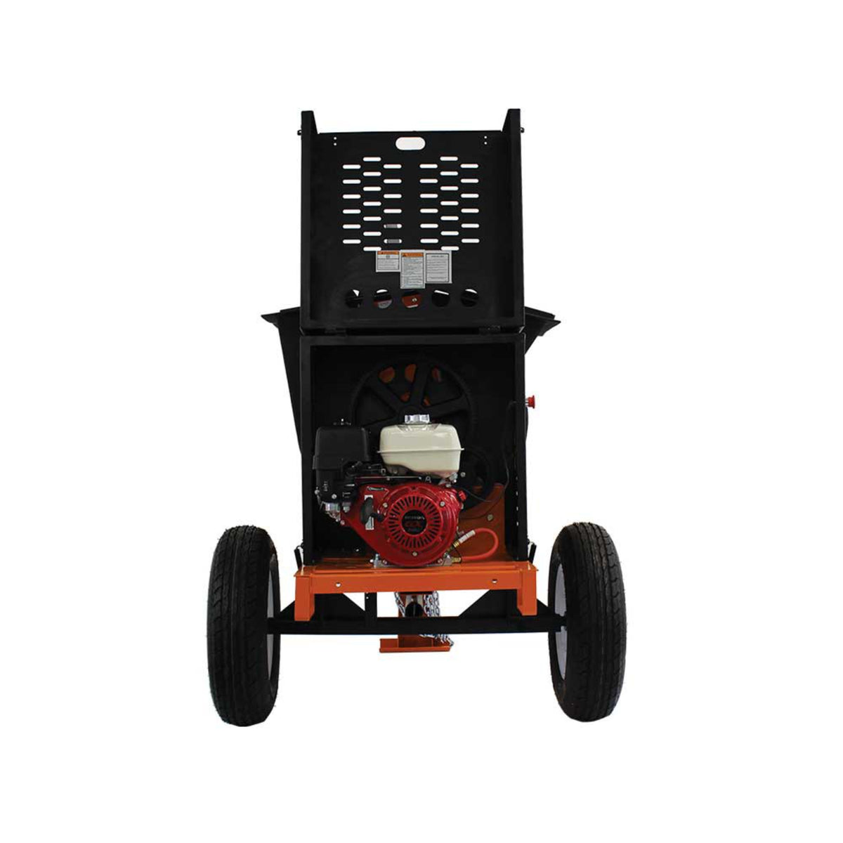 BravePro Mortar Mixer — 8 Cu. Ft. Poly Drum, Honda GX240