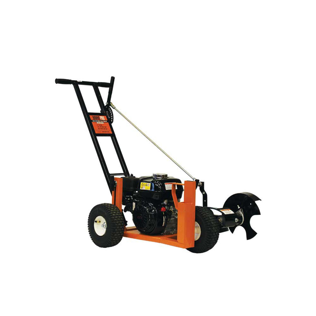 BravePro Curb Lawn Edger — Star Blade, Honda GX160
