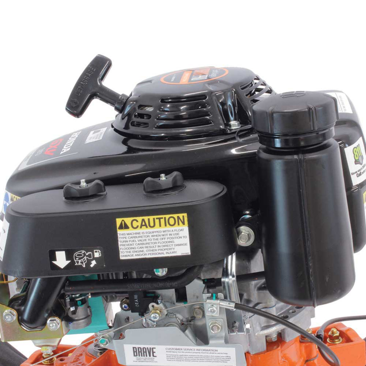 BravePro Two-Man Earth Auger — 1-3/8 in. Hex Drive, Honda GXV160