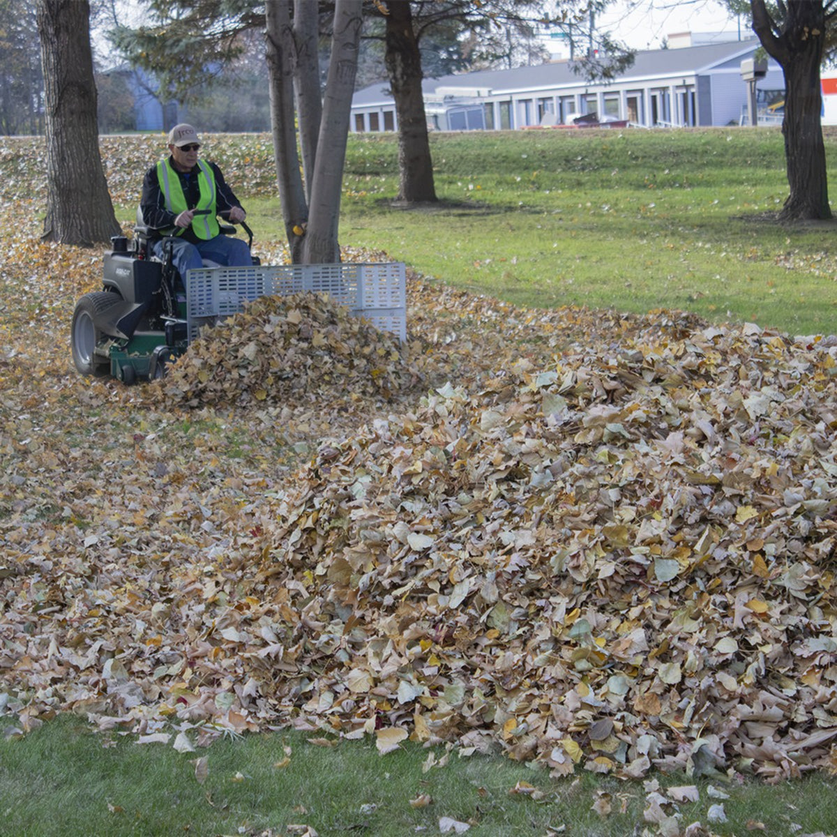JRCO 55" Leaf Blade Plow — Front-Mount Mower Attachment