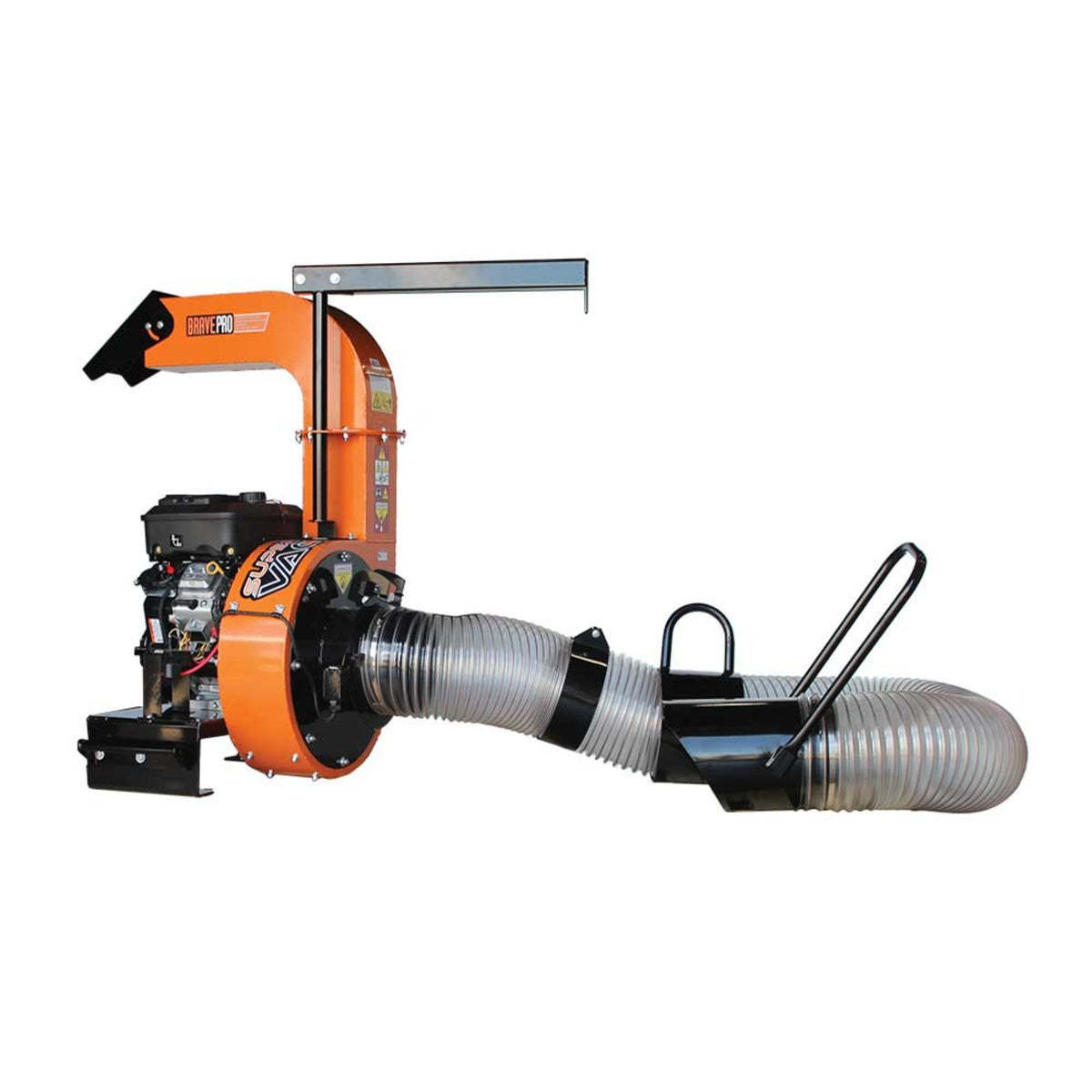 BravePro Debris Truck Loader — 4,400 CFM, 18 HP Briggs & Stratton