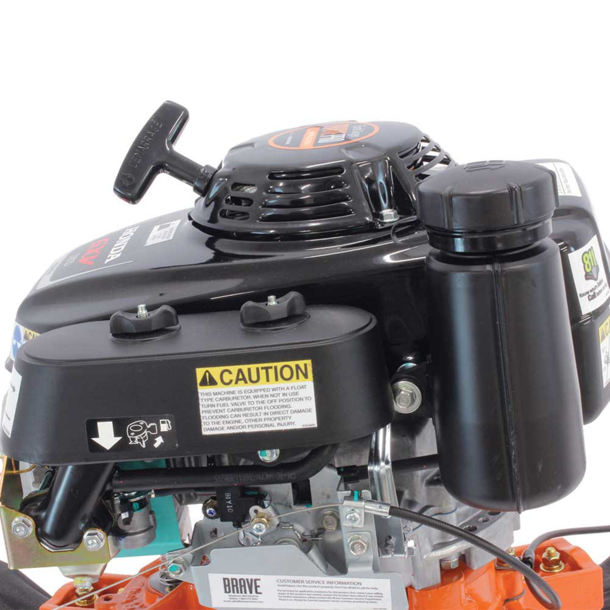 BravePro Two-Man Earth Auger — 7/8 in. Square Drive, Honda GXV160