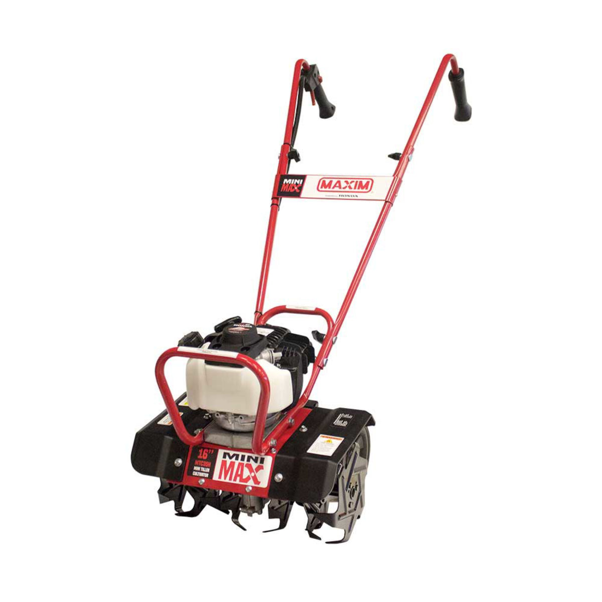 Maxim Mini Max Tiller and Cultivator, Honda GX35, Gear Drive
