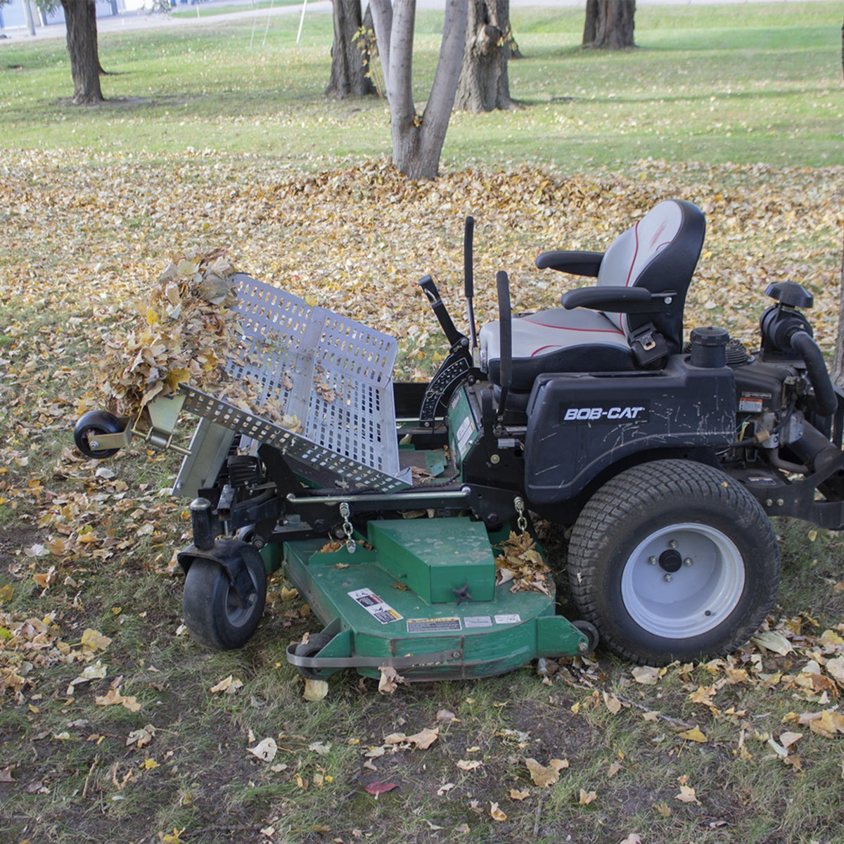 JRCO 55" Leaf Blade Plow — Front-Mount Mower Attachment