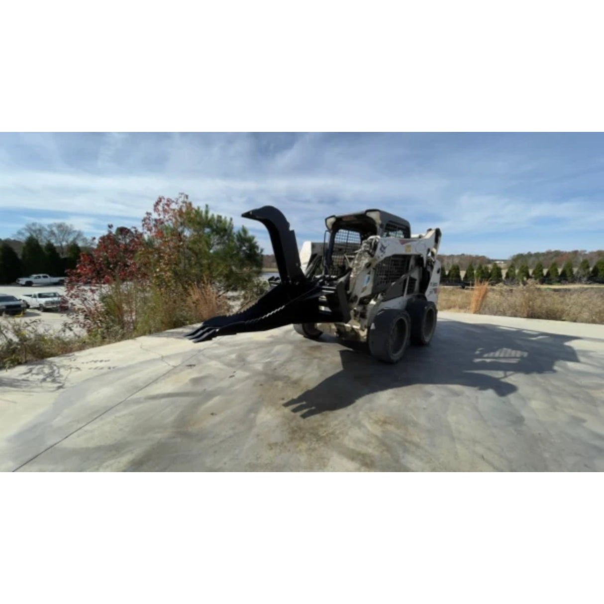 Loflin Fabrication Stump Bucket Grapple