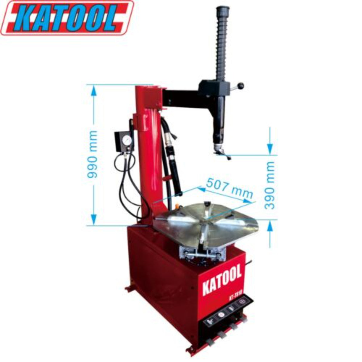 Katool KT-T810 Tire Changer & KT-B760 Wheel Balancer Combo
