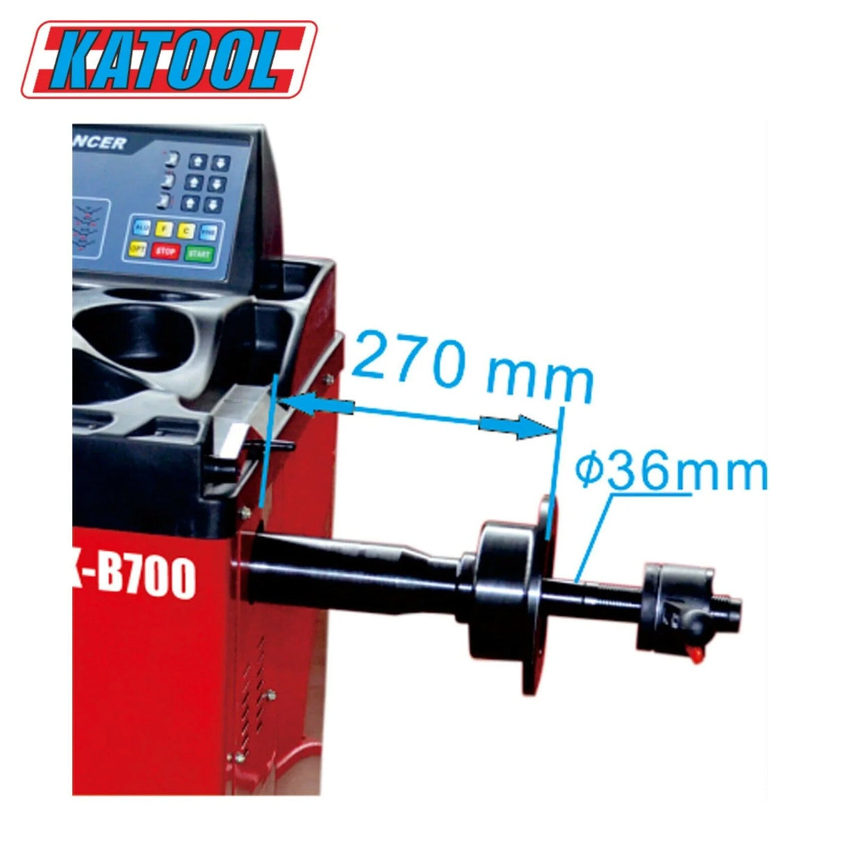 Katool KT-T900 Tire Changer + KT-B700 Wheel Balancer Combo