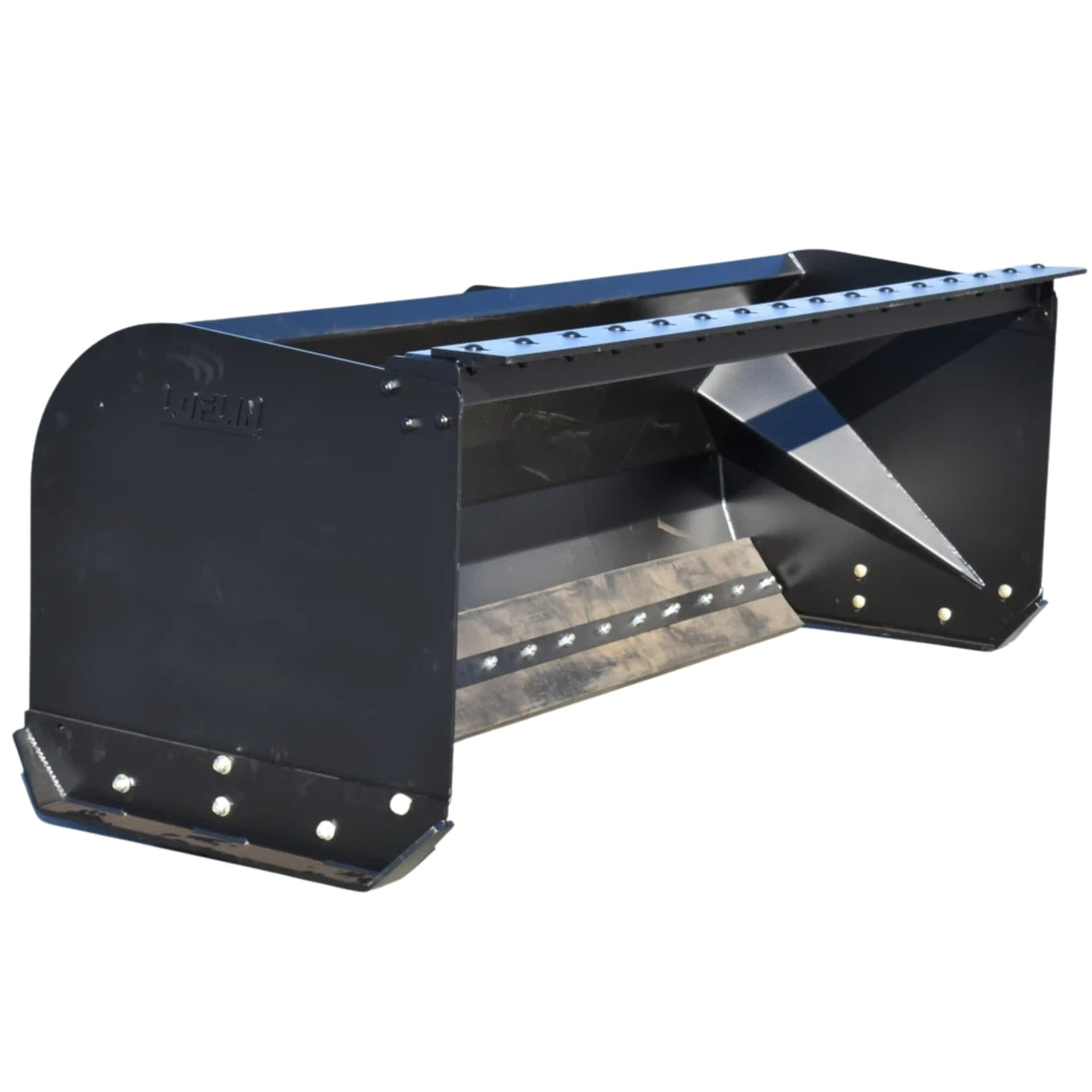 Loflin Fabrication Skid Steer Snow Pusher