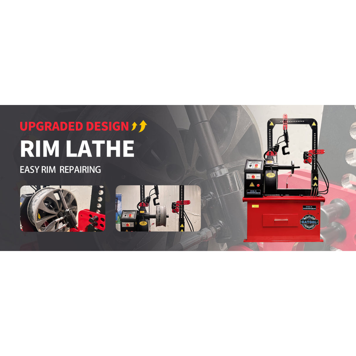 Katool KT-WL70 Rim Lathe & Straightening Machine