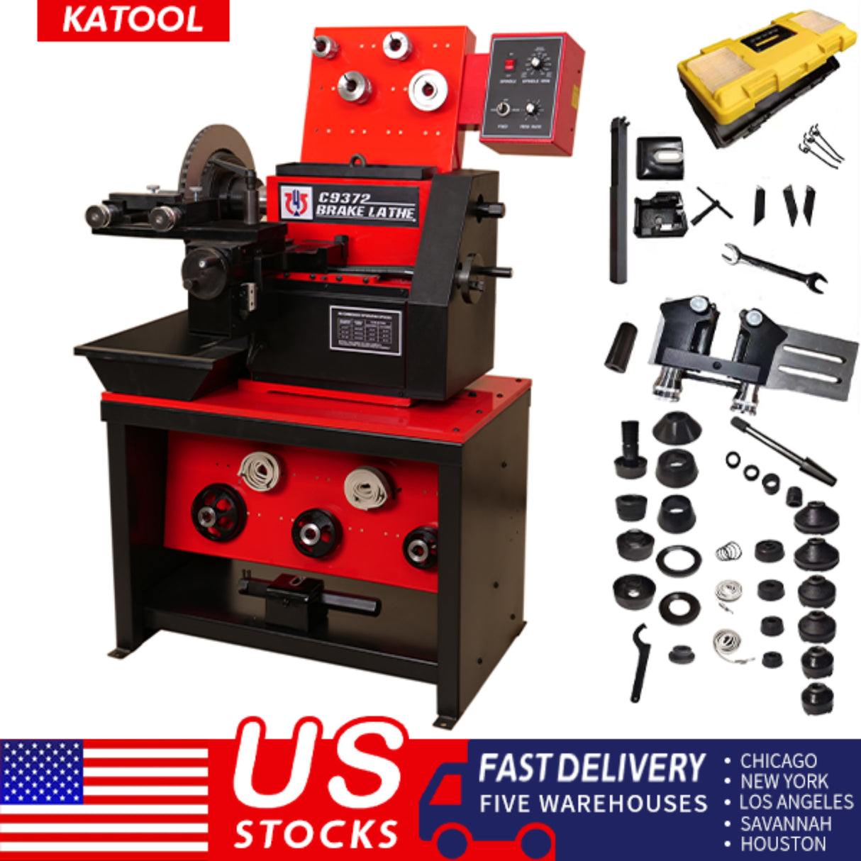 Katool KT-C9372 Brake Lathe