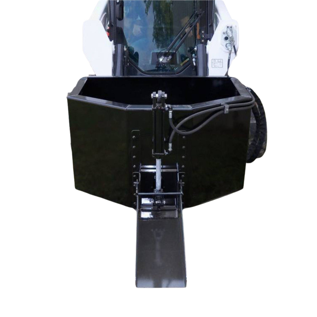 Loflin Fabrication Skid Steer Hydraulic Concrete Bucket