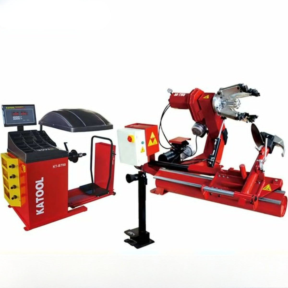 Katool KT-T160 Heavy Duty Tire Machine & KT-B790 Wheel Balancer Combo