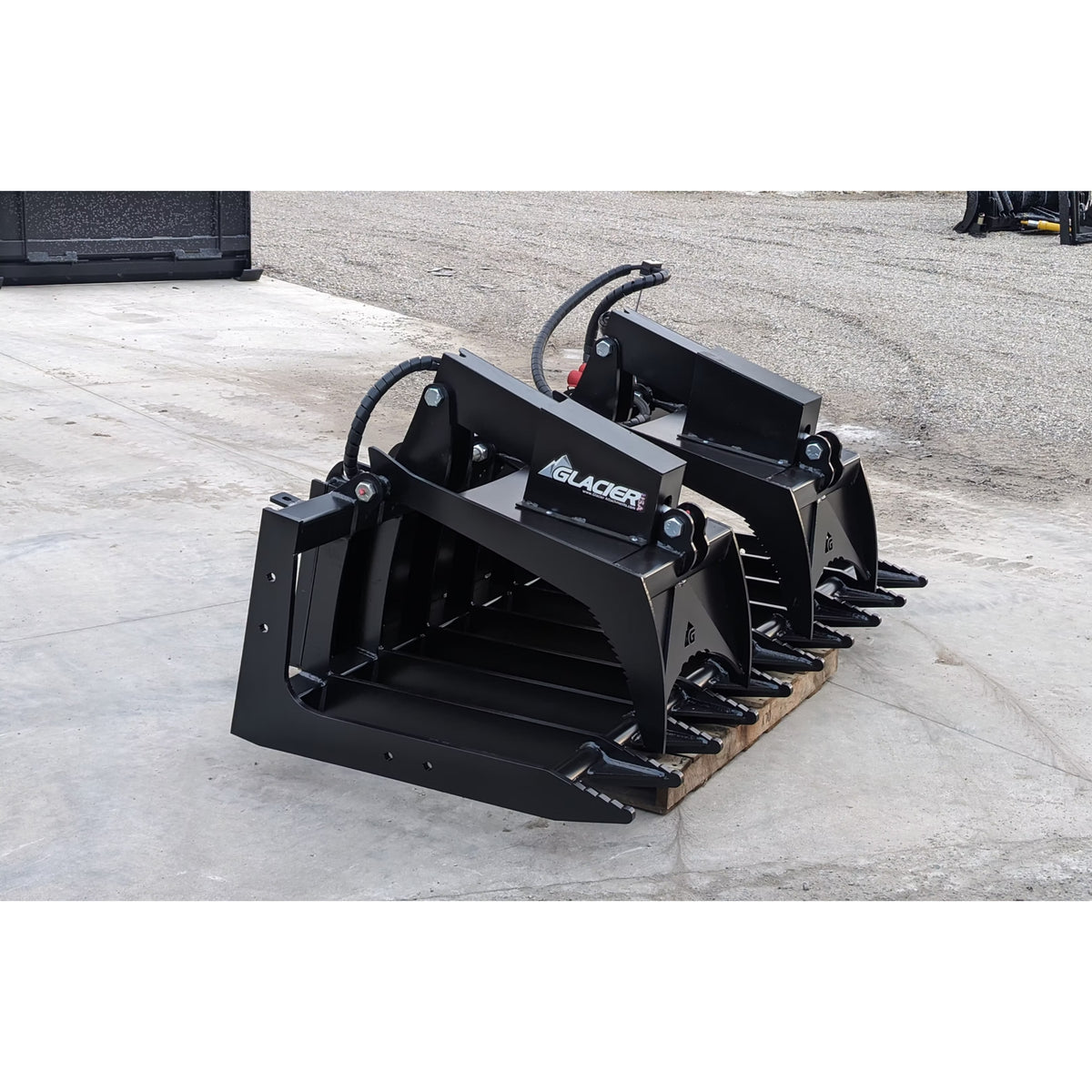 Glacier Attachments Storm 60" Root/Brush Grapple (2 Cylinder)