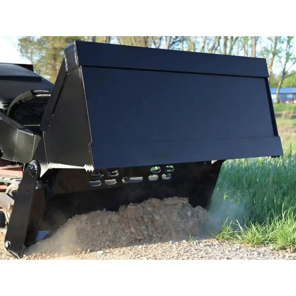 Loflin Fabrication Mini Skid Steer & Compact Tractor 4-in-1 Bucket