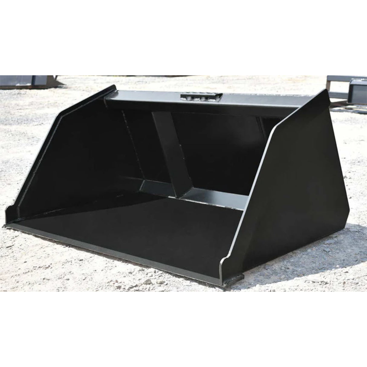 Loflin Fabrication Mini Skid Steer & Compact Tractor Snow & Litter Bucket