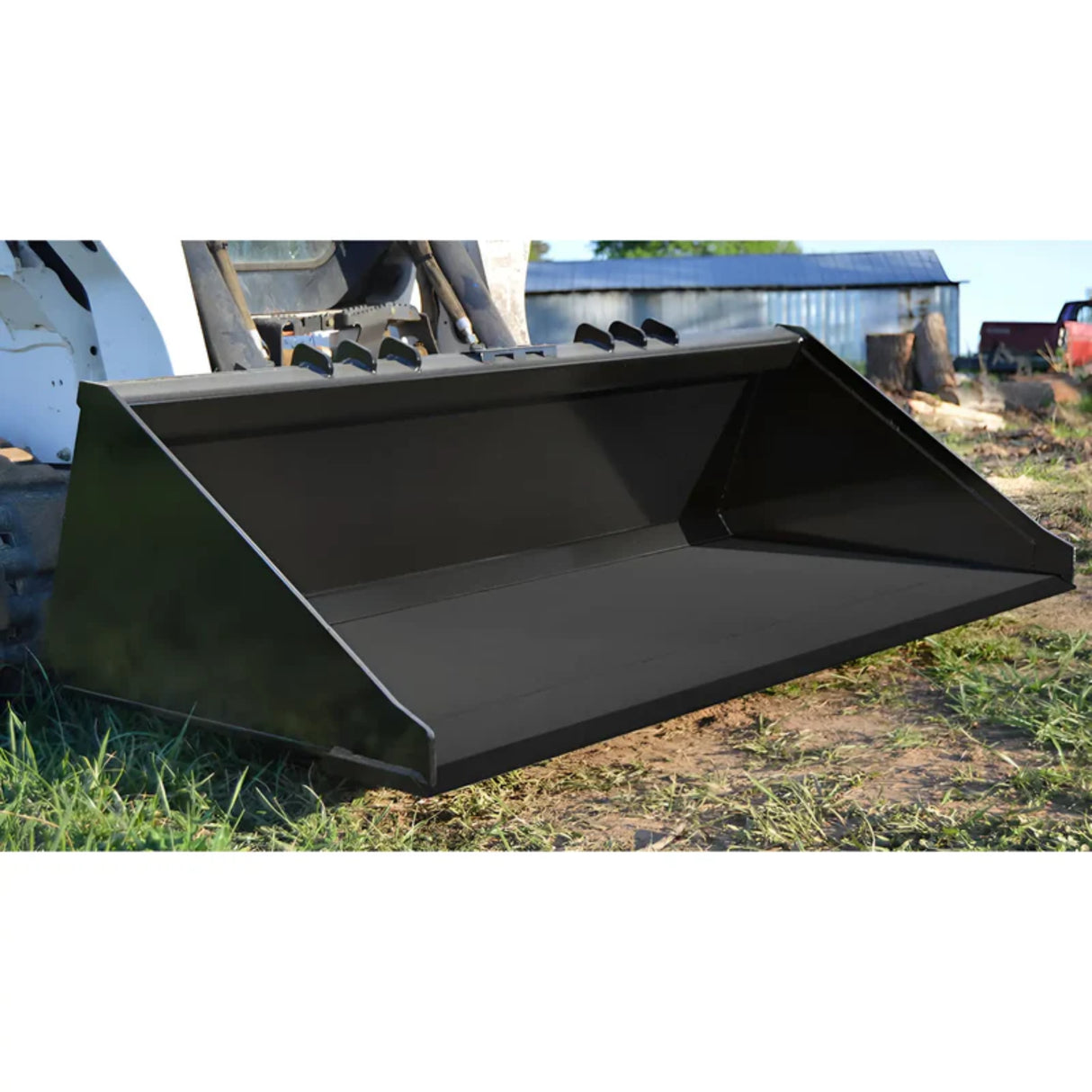 Loflin Fabrication Skid Steer Xtra Heavy Duty Low Profile Bucket