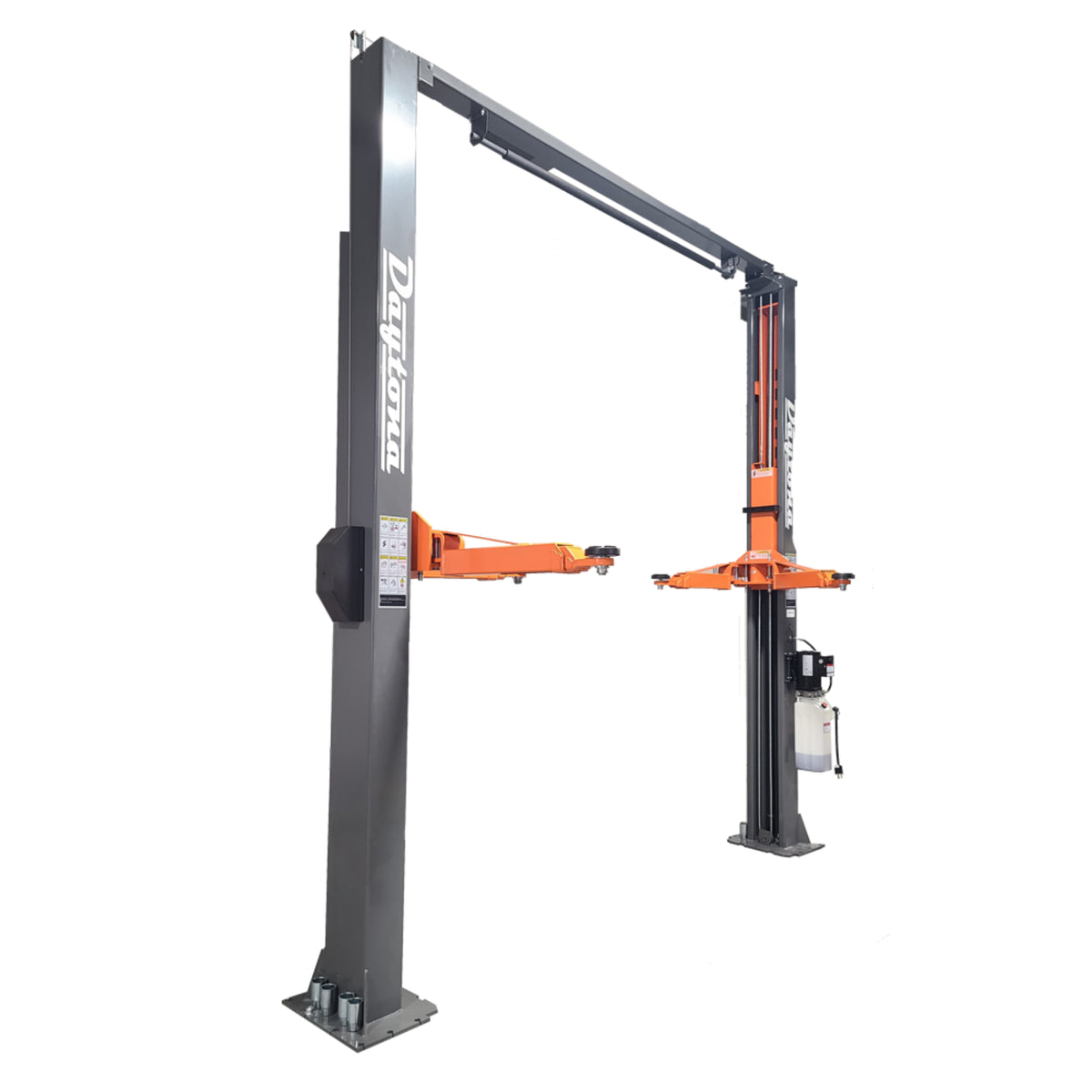 Daytona LTPA12 2-Post Adjustable Lift — 12,000 lb Capacity with 3 Width Settings